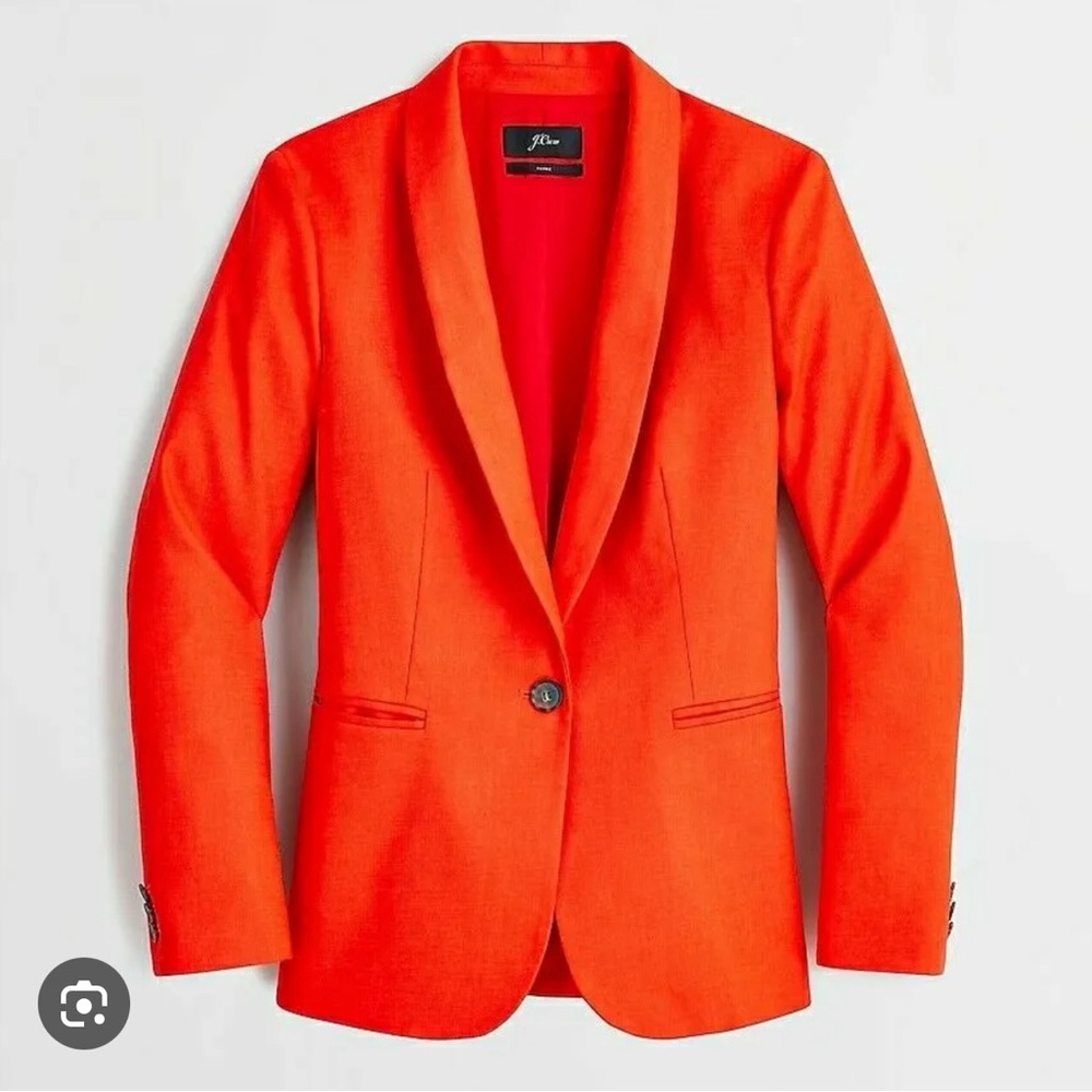 J Crew Parke Linen Blazer 00